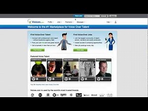 Voices.com Review - Voiceover Website