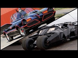 Batmobile Evolution in Movies & TV(Live action) (2018)
