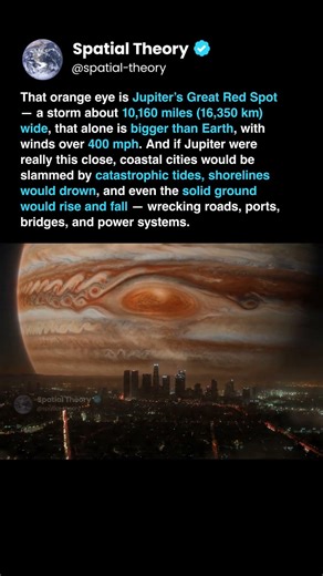 If Jupiter Filled Our Sky, Earth Would Break