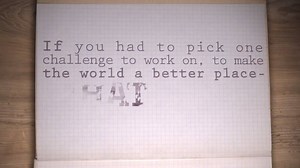 Short backstage interview at the RSA about the best piece of advice I've been given, who inspires me and what I'm most curious about. | Rutger Bregman