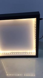 3D LED Art Papercut Light Box Art Frames Light Box LED Light 5x7 8x10 10x10 Artistic Shadow Box Frame
