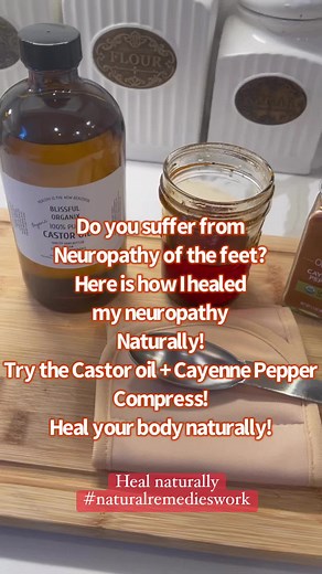DO YOU SUFFER FROM NEUROPATHY OF THE FEET? HERE IS HOW I HEALED MY NEUROPATHY WITH THESE TWO HEALING REMEDIES! HEAL NATURALLY WITH CASTOR OIL AND CAYENNE PEPPER! 🌱🌱 #castoroil #CayennePepper #healyourbodynaturally #naturalremedieswork #naturalremedies #castoroilcayenne #neuropathy #NeuropathyRelief #besttreatmentforneuropathy