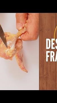 COMO DESOSSAR FRANGO MUITO RÁPIDO!!
