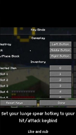 how to infinite spear lunge (100% works) #minecraft #tutorial #minecraftpvp #trending #cool #phonk