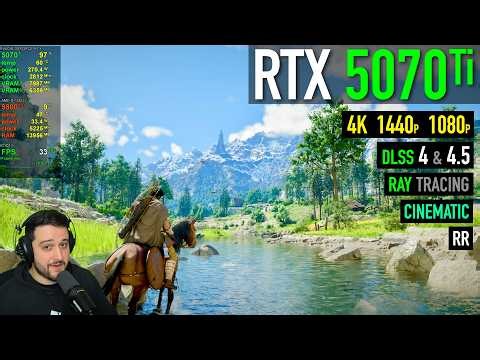 RTX 5070 Ti - Crimson Desert - Gameplay Benchmarks at 4K, 1440p & 1080p!