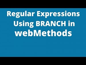 Regular Expressions in webMethods | Match any string from a list of strings