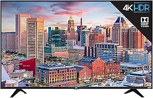 TCL 55S517 55-Inch 4K Ultra HD Roku Smart LED TV (2018 Model)