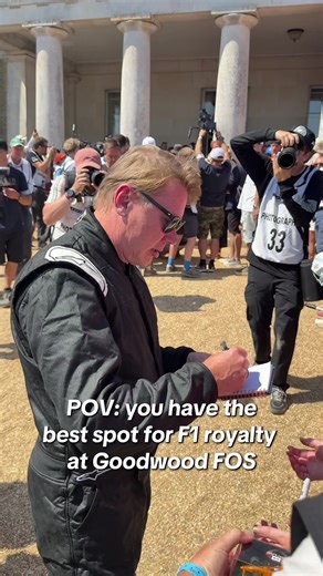 Experience Formula One Moments at Goodwood FOS