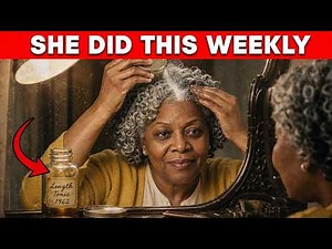 How Black Women Over 50 Grew Waist-Length Hair Using Only 9 Kitchen Ingredients