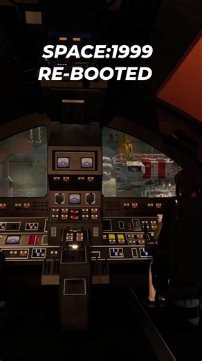 Space:1999 Hangar Bay scene, from Eagle cockpit. #NASA #film #trailer #scifi #Netflix #sky | Space:1999 by Nick Macarty