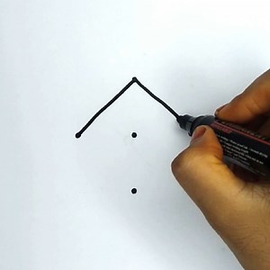 15K views | Simple to drawing flowers from 5 dot points - its easy to draw - step by step tutorial | Bright Art and Crafts | Facebook