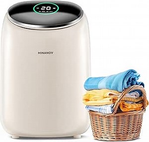Countertop Washing Machine - Mini Portable 2 in 1 Washer and Spin Dryer With Digital Touch Display - Fully Automatic for Dorm, RV, Apartment
