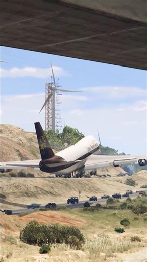 Boeing 747 Shockingly Low Flight Over Busy Road