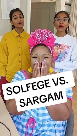 Vocal Exercise Battle: Solfege vs. Sargam