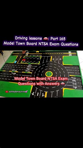 Model Town Board NTSA Exam Questions for Driving Lessons