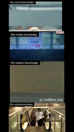 𝐀𝐢 𝐰𝐚𝐥𝐤𝐞𝐫𝐬 | Coding knowledge 🤣🤣😜 Artificial Intelligence from basic to advanced level in memes way. Course content: 1)Core Python 2) Advance python... | Instagram