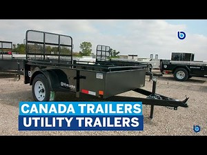 Bluewater Trailers presents the 2022 Canada Trailer Utility Trailer