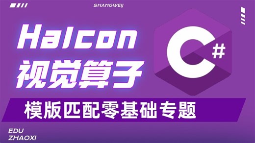 【零基础视觉专题】Halcon机器视觉算子之模板匹配算子详细教程（C#/Halcon/视觉/镜头/算法）B1438