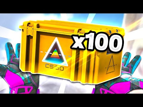 Opening 100 Prisma Cases in CS2 – Crazy Knife Pull!