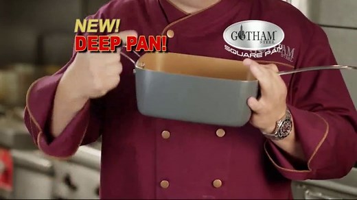 Gotham Steel Square Pan TV Spot, 'Deep Dish Square Pan'
