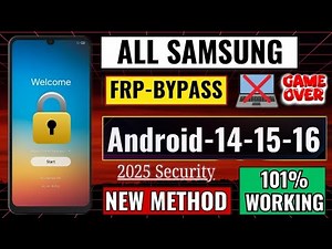 🔥 How To Bypass Factory Reset Protection (FRP) on Samsung Devices | Android 14/15 100% Working No PC