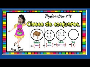 CLASES DE CONJUNTOS