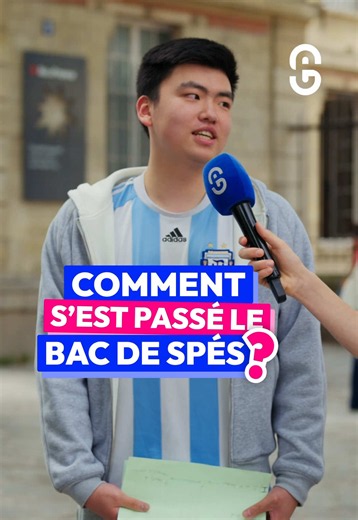 Comment s’est passé les épreuves de spécialités au bac ? #baccalaureat #bac #ses #physique #maths