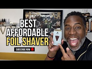 The Best Affordable Foil Shaver for a Bump-Free Beard/Bald Head/ Goatee (Barber Tutorial)