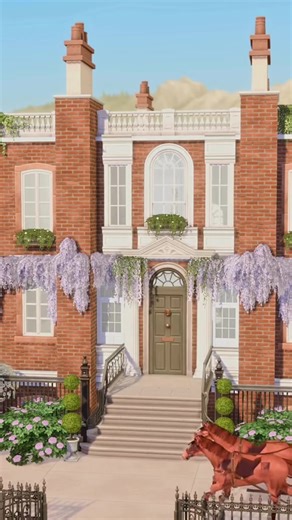 Construir la casa de Bridgerton en Los Sims 4