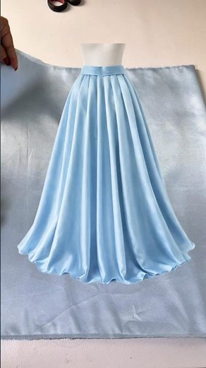 How to Make a Broken Circle Skirt Pattern #nightdresscuttingandstitching #easycutting #ningstailor