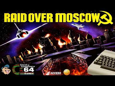 RAID OVER MOSCOW – Commodore 64 (1984) | Cold War Action Flight Shooter