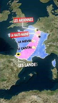 La diagonale du vide ! #france #geography #facts #education #information #shorts #reels #fyp #likes