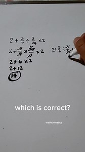 Simple Math Problem. Which one is the correct solution? #mathematics #educational #correct #MDAS | Math Fannatics