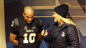 Check out our exclusive postgame interview with senior quarterback Malcolm Perry on his exciting senior day victory over SMU! #RaiseTheSail | Navy Athletics