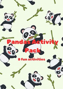 Printable Panda Activity Pack for Kids – Fun & Educational! - Etsy Canada