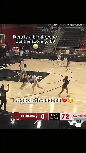 72-0? How did it get here? 😭 #basketball