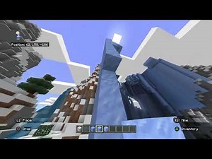 Building Elsa's Ice Palace #48 - Minecraft Frozen Elsa's Ice Castle Tutorial - The Ice Castle Forms