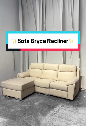 Sofa Bryce 🛋️✨ 📍Kain Velvet Fabric 📍Pocket Spring 📍Recliner 📍Mudah Alih Nak cari sofa yang estetik dan senang untuk di alih,pilih sofa ni🫵🏻 #perabotviral #sofaruangtamu #viraltiktok #malaysiatiktok