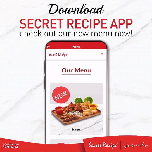 3.3K views · 39 reactions | It's always a good time when you order from Secret Recipe!✨ Get the Secret Recipe App now to see our new full menu: https://bit.ly/JoinSRMember Come indulge in our new flavours for a great dining experience! 朗蓼 #SecretRecipeMY | Secret Recipe Malaysia | Facebook