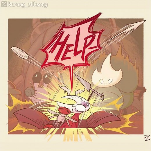 Hornet & Creige: Halfway Home #hollowknight #silksong #comics