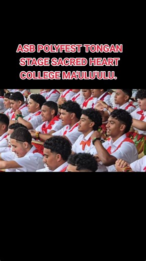 ASB Polyfest Tongan Stage at Sacred Heart College Ma'ulu'ulu