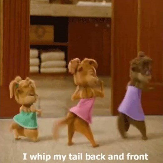 🐿️ The Chipettes dance 🐿️