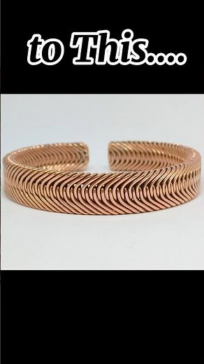 Handmade Copper Bracelet | Stunning Braided Cuff Tutorial | jewelry making #diy #copperbracelet