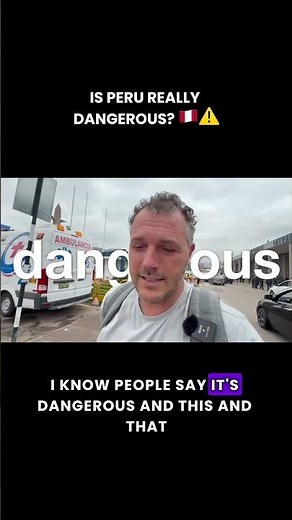 The TRUTH about safety in Cusco 🇵🇪🤔 #shorts #travel