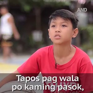 Siya si Dan Andrei Ingco, ang bata na binansagang 'Kalye Irving' ng Bacoor, Cavite. 10-years old pa lang si Dan Andrei, pero nakakabilib na ang kanyang galing sa pagdi-dribble at paglalaro ng basketball. | ABS-CBN News