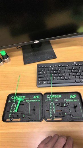 Designed these displays to help everyone understand these concepts | double wishbone suspension