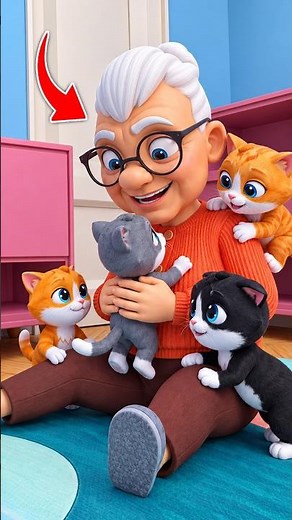 CAN YOU TAKE CARE OF GRANNY'S NEW KITTENS?! 🙀#iamcat