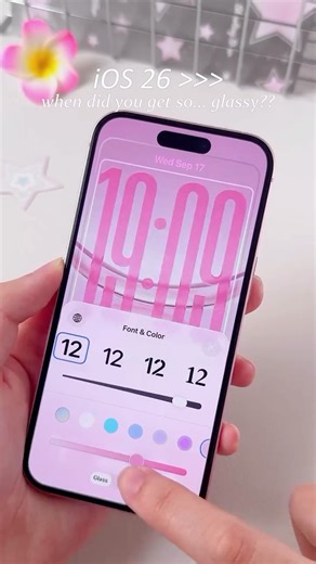iScreenApp | Hidden iOS 26 trick : Crystal Clear Liquid Glass Wallpaper. You must try!! Quick tutorial for iPhone lockscreen #lockscreen #wallpaper... | Instagram