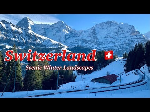 Scenic Landscapes of Central Switzerland in 4K🇨🇭 Breathtaking Alps, Villages & Panoramic Views