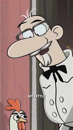 KFC #funnyanimation #kfccomedy #funnycartoons #colonelsanders #animatedabsurdity #comiccartoons